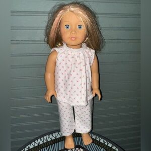American girl doll pajama set